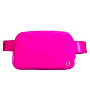 Lululemon sonic pink belt bag. Perfect condition